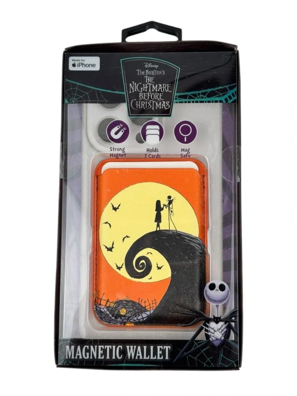 Nightmare Before Christmas MagSafe Wallet Jack & Sally CultureFly Magnetic Phone